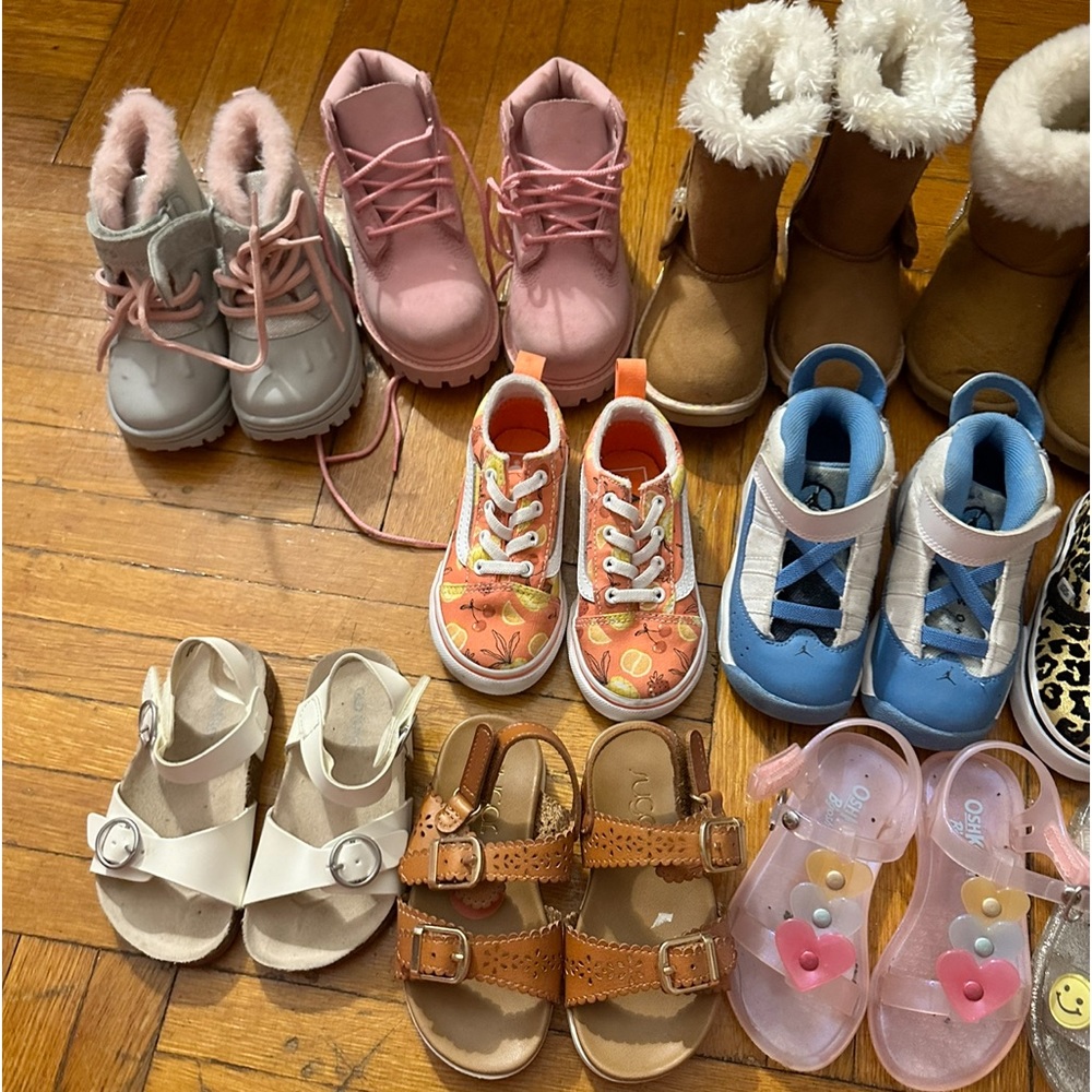 Baby girl (toddler) shoes lot (SOLD)